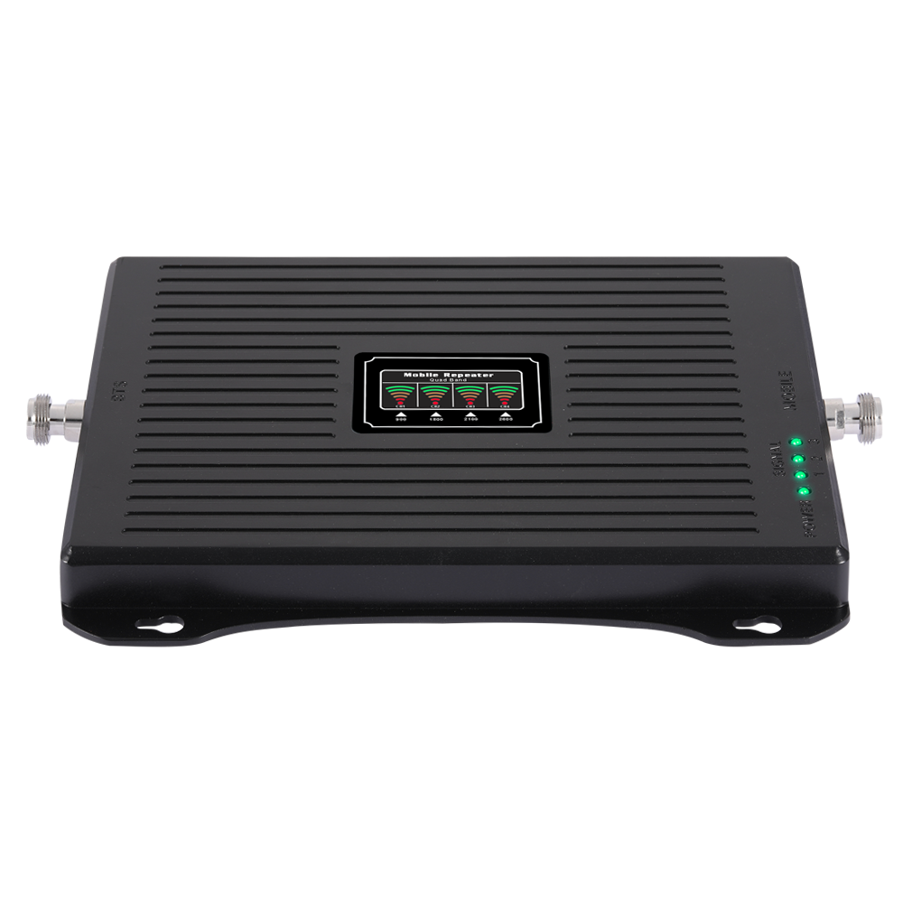 Wholesale price Mobile Repeater 900 1800 2100 2600 MHz quad band gsm repeater/mobile network booster/signal booster